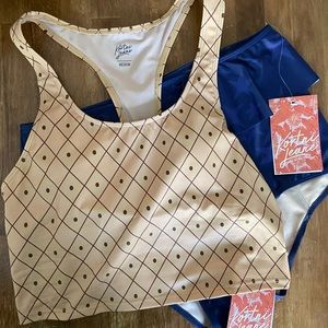 Kortni Jeane medium new with tags- racer & peplum